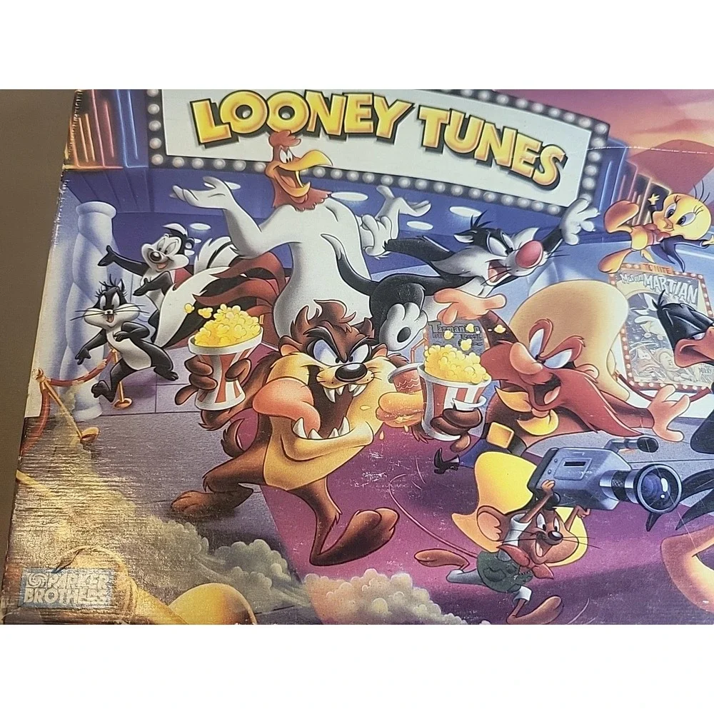 1999 Looney Tunes Monopoly Official Classic Cartoon Limited Edition Vtg